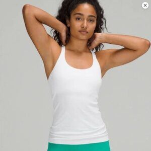 Lululemon Athletica Ebb To Street Tank | White | Size:8